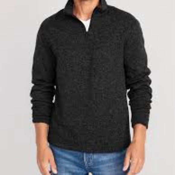 Old Navy size large Quarter ZipFleece-Knit Pullover - Picture 7 of 7